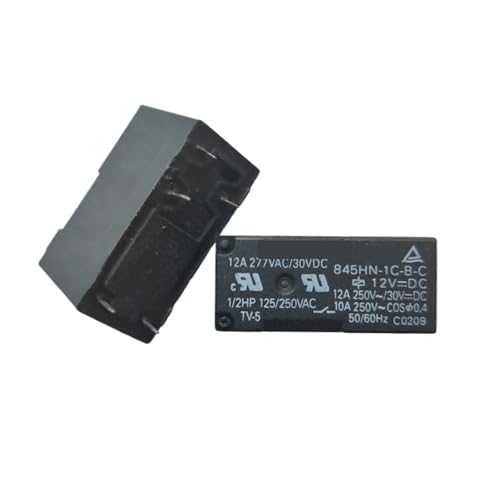 5 teile/los 845HN-1C-C 12VDC 845HN-1C-BC 12 V 5PIN 12A relais von QYCWHXVDF