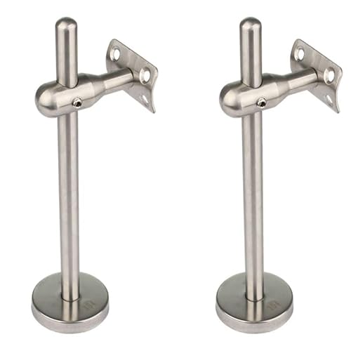 QYDZSHOP 2er-Pack Hochbelastbare Handlaufhalterungen, 150–200 Mm, Gebürstet, Gebogenes Blechdesign, Edelstahl 304, Verstellbar, Ideal Für Treppengeländer An Der Seitenwand QYDZSHOP 2er-Pack Hochbelastbare Handlaufhalterungen, 150–200 Mm, Gebürstet, Gebogenes Blechdesign, Edelstahl 304, Verstellbar, Ideal Für Treppengeländer An Der Seitenwand von QYDZSHOP