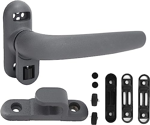 QYEURFOF Flügelgriffschloss, langlebiges Wandgriffschloss mit 1 Beutel Zubehör QYEURFOF Flügelgriffschloss, langlebiges Wandgriffschloss mit 1 Beutel Zubehör von QYEURFOF