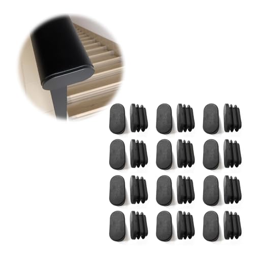 24 Stück Stuhlbeinkappen Oval 15x30mm – Robuste Fußkappen für Gartenstühle, Outdoor Stuhlbeinkappen, Gartenstuhl Fußkappen & Lamellenstopfen für Stuhlbeinrohre 24 Stück Stuhlbeinkappen Oval 15x30mm – Robuste Fußkappen für Gartenstühle, Outdoor Stuhlbeinkappen, Gartenstuhl Fußkappen & Lamellenstopfen für Stuhlbeinrohre von QYHON