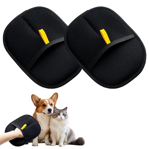 QYHON 2 Stück Haustierhaar-Entferner Handschuh – Fellmagnet Handschuh für Katzen & Hunde – Tierhaarentferner Handschuh – Pet Hair Remover Glove – Haarentfernung Handschuh Tiere – Fell Magnet QYHON 2 Stück Haustierhaar-Entferner Handschuh – Fellmagnet Handschuh für Katzen & Hunde – Tierhaarentferner Handschuh – Pet Hair Remover Glove – Haarentfernung Handschuh Tiere – Fell Magnet von QYHON