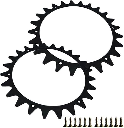 Rutschfestes Spikesystem, 2 Stück Mähroboter L Spikes 225 mm Traktionsrad Anti-Rutsch-Spikes, Antriebsrad-Spikes für Landroid-Modelle WR153E WR155E von QYMDRION