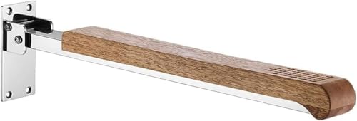 Toiletten-Sicherheitsgeländer For Badezimmer, An Der Wand Montierter Handlauf Aus Massivholz, Klappbarer Toiletten-Armlehnenständer, Wasserdicht Und Rutschfest, Gehäuse Aus Edelstahl, Passt Auf Jede T Toiletten-Sicherheitsgeländer For Badezimmer, An Der Wand Montierter Handlauf Aus Massivholz, Klappbarer Toiletten-Armlehnenständer, Wasserdicht Und Rutschfest, Gehäuse Aus Edelstahl, Passt Auf Jede T von QYMLSH