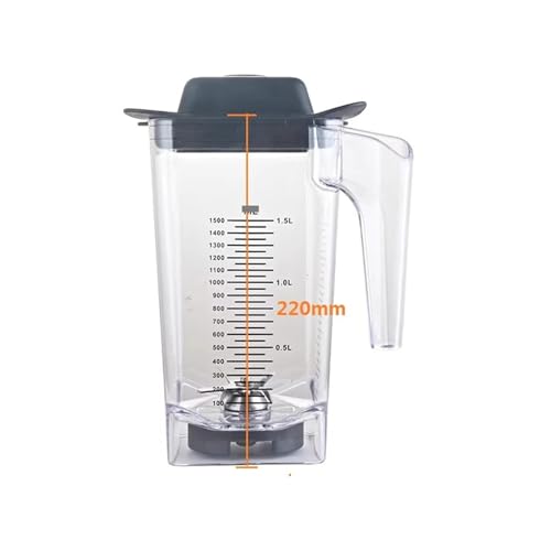 Original-Mixbecher, kompatibel mit ATAI JTC TM-800A TM800AQ JTC Omniblend V Küchenmixer-Ersatz, 1500 ml von QYNZFAWO