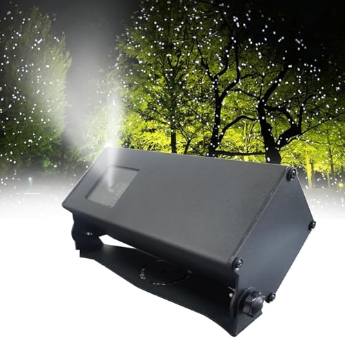 Firefly Garden Lights Sternenprojektor, mobiler Firefly Light Outdoor Moving Projector mit Fernbedienung, 5–20 m Projektionsdistanz und 50–300 m² Projektionsfläche(Yellow Light) von QYOEGSQ
