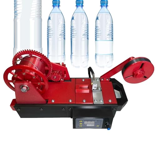 QYOEGSQ 3D-Drucker-Extruder, Desktop-Filament-Maker-Maschine, Recycler for recycelte PET-Flaschen, pultrudiertes 3D-Filament aus Plastikflaschen, for Familien, Heimwerker, kleine Studios(Red) von QYOEGSQ