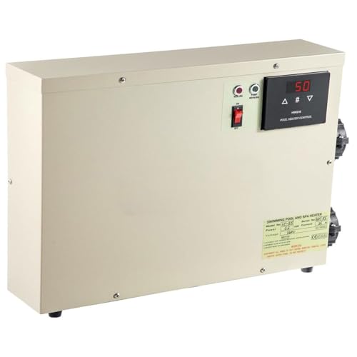 QYOEGSQ Elektrische Schwimmbadheizung, 11 kW digitaler Warmwasserbereiter mit intelligenter Steuerung, automatischer Heizung, Einstellbarer Temperatur, for Home Spa, Hoteldusche QYOEGSQ Elektrische Schwimmbadheizung, 11 kW digitaler Warmwasserbereiter mit intelligenter Steuerung, automatischer Heizung, Einstellbarer Temperatur, for Home Spa, Hoteldusche von QYOEGSQ