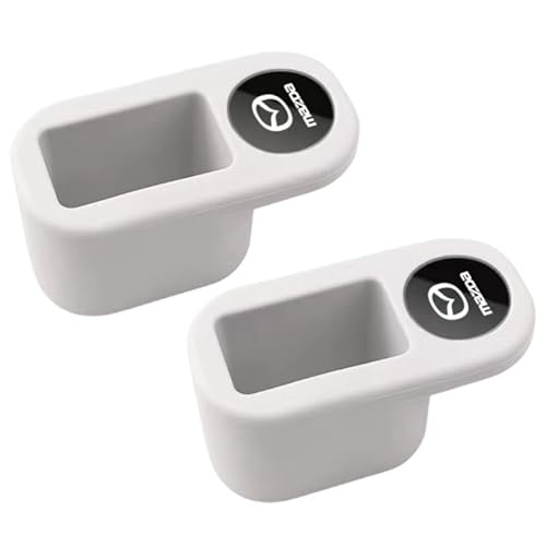 QYPLKJHG 2 Stücke Auto Sicherheitsgurt Schnallenschutz für Mazda 2 2007-2013, Silikon Autogurtschlösser Befestigungssysteme für Autositze Autositze Einführhilfen,White QYPLKJHG 2 Stücke Auto Sicherheitsgurt Schnallenschutz für Mazda 2 2007-2013, Silikon Autogurtschlösser Befestigungssysteme für Autositze Autositze Einführhilfen,White von QYPLKJHG
