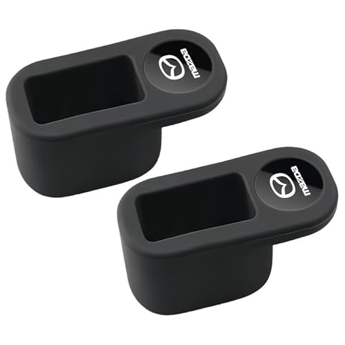 QYPLKJHG 2 Stücke Auto Sicherheitsgurt Schnallenschutz für Mazda 3/Axela Sedan 2004-2009, Silikon Autogurtschlösser Befestigungssysteme für Autositze Autositze Einführhilfen,Black QYPLKJHG 2 Stücke Auto Sicherheitsgurt Schnallenschutz für Mazda 3/Axela Sedan 2004-2009, Silikon Autogurtschlösser Befestigungssysteme für Autositze Autositze Einführhilfen,Black von QYPLKJHG