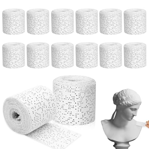 QYRDBGY Gipsbinden 14er Set, Gipsabdruck Babybauch 5 cm x 2,7m Gipsbinden zum Basteln Gipsbinde Rolle Gips Abdruck Binden zum Basteln und Modellieren QYRDBGY Gipsbinden 14er Set, Gipsabdruck Babybauch 5 cm x 2,7m Gipsbinden zum Basteln Gipsbinde Rolle Gips Abdruck Binden zum Basteln und Modellieren von QYRDBGY