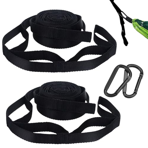 QYRDBGY 300KG Hängematte Befestigung, 2 Stück Schaukel Aufhängung Praktisch Hängesessel Aufhängung Robust Hängematten Befestigung Seil mit Karabiner für Camping Outdoor Reise Schaukel Baum Aufhängung QYRDBGY 300KG Hängematte Befestigung, 2 Stück Schaukel Aufhängung Praktisch Hängesessel Aufhängung Robust Hängematten Befestigung Seil mit Karabiner für Camping Outdoor Reise Schaukel Baum Aufhängung von QYRDBGY