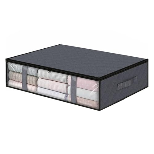 AISHANBAIHUODIAN Passend for die Aufbewahrungstasche for Kleidung unter dem Bett, transparent, sichtbar, dünne Aufbewahrungstasche for Steppdecken, mit Reißverschluss, Organizer for den Kleiderschrank AISHANBAIHUODIAN Passend for die Aufbewahrungstasche for Kleidung unter dem Bett, transparent, sichtbar, dünne Aufbewahrungstasche for Steppdecken, mit Reißverschluss, Organizer for den Kleiderschrank von QYRYWX
