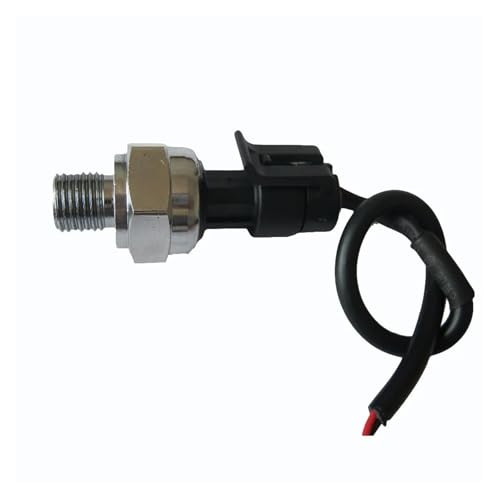 QYRYWX AISHANBAIHUODIAN Universal Drucksensor Sender Wandler Sender Druck 1/8 "NPT -14,5-30 Psi Stahl Fit for Öl Kraftstoff Luft Wasser Vakuum Neue von QYRYWX