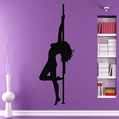 Moderne Mode Mädchen Wandaufkleber Pole Dance Poster Vinyl Aufkleber Striptease Aufkleber Mädchen Schlafzimmer Tanzstudio Dekoration 30X83 Cm Moderne Mode Mädchen Wandaufkleber Pole Dance Poster Vinyl Aufkleber Striptease Aufkleber Mädchen Schlafzimmer Tanzstudio Dekoration 30X83 Cm von QYZNBMJ