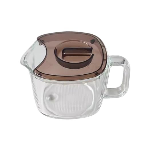 Glas-Sojamilchbecher, Zubehörteile, kompatibel mit dem Sojamilchbereiter-Mixer mit automatischer Reinigung K1/K1S/K1S PRO/K61/K68/K18/K16G von QZCPXPPHT