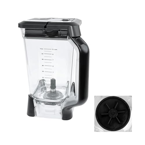 Mixer-Zubehörbecher, Kompatibel Mit NINJA 72 Oz BL610 BL610BRN BL610C BL710WM BL710WMC CO610B CO650B CT610 CT610C CT611CG, Ersatz. von QZCPXPPHT