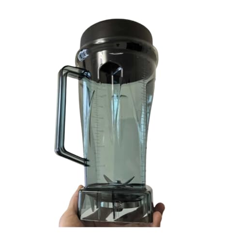 Mixerbecher kompatibel for JAU BL-1500 Küchenmaschine Ersatz 2000ML Becher Messer Deckel von QZCPXPPHT