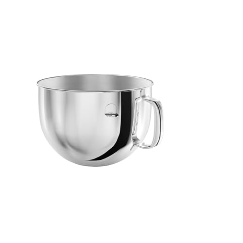 Professioneller Knethaken Und Rührschüssel Aus Edelstahl For 5- Und 6-Quart-Mixer, Kompatibel Mit Mixern Der Serien KitchenAid 5 Plus Und 600 von QZCPXPPHT