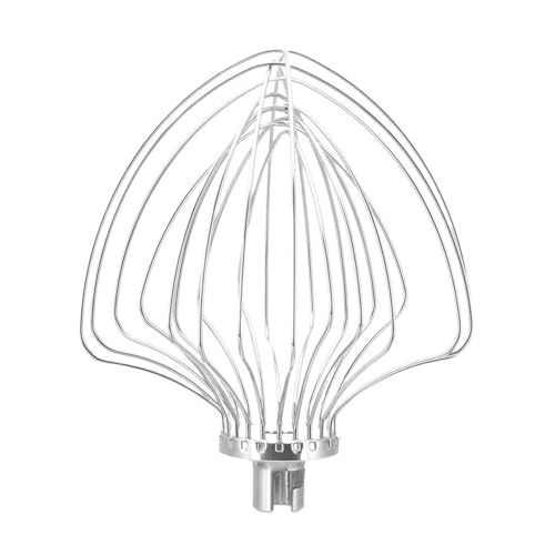 Wird als Ersatz for den Schneebesen verwendet. Kompatibel mit dem Vertikalmischer 5K7EW, der Hubschüssel des 7-Quart-Mixers, dem Mischkopf und dem Nudelkopf KN211WW. von QZCPXPPHT