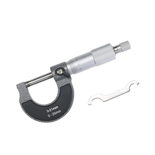 0-1"0-25mm Außenmikrometer Präzisionsmessgerät Messschieber Mikrometer Maschinist Tool von QZCX