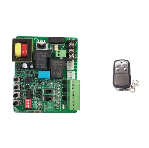 220 V/110 V Schiebetormotorplatine mit langsamem Stopp, automatischem Schließen, 433 MHz Fernbedienung und mobiler Bluetooth-Leiterplatte(PCB 2 remote 220V) von QZCX