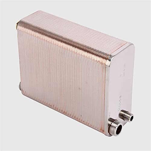 80 Platten aus rostfreiem Stahl Gelöteter Wärmetauscher vom Plattentyp Wassererhitzer(Different Side) von QZCX