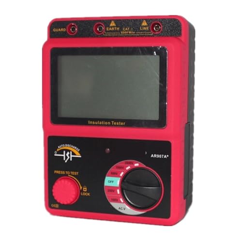 AR907A+ Isolationswiderstandstester Digitales Megohmmeter AC/DC Spannungstester Ohmmeter von QZCX