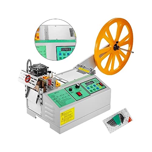 Automatische Computer-Stoffband-Schneidemaschine Heißes und kaltes Messer Magic Sticker Tube Zipper Heat Shrink Elastic Cutter Tool von QZCX