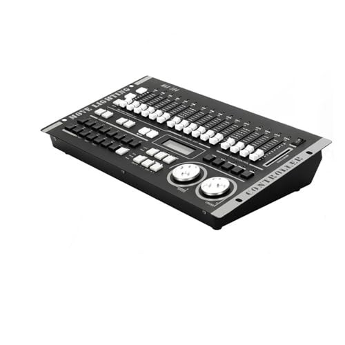 DMX Controller, Max512 DMX Controller Max 384 Bühnenbeleuchtung Controller or for LED Par Moving Head Strahl DJ Disco Spot Lichter Konsole(Max 512) von QZCX