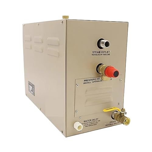 Dampfgenerator, 4/6/7/8 kW Sauna-Spa-Dampfnerator, 380 V for Heim-Dampfdusche, digitale Steuerung, Saunaraum-SPA-Dampfbadmaschine(AT-60 6KW 380V) von QZCX