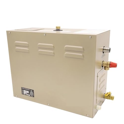Dampfgenerator, 9KW Dampfgenerator Sauna Bad Dampfer for Home SPA Dusche mit digitalem LCD-Controller Dampfgenerator, 9KW Dampfgenerator Sauna Bad Dampfer for Home SPA Dusche mit digitalem LCD-Controller von QZCX