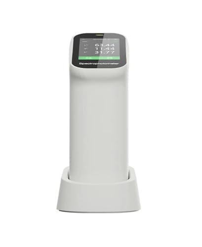 Farbmessgerät, Hochpräziser tragbarer Farbmessungsanalysator, Farbdifferenzmessrät for Lackbeschichtunn und Kunststoffe, Kolorimeter(DS210) von QZCX