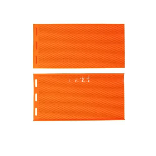 Imker Silikon Bienenwachs Form Foundation Bee Hive Basis Presse Blatt Form Bienenwachs Presse Blatt Form Bienenzucht Werkzeuge 2 Teile/satz ,Imkereibedarf(Green) von QZCX