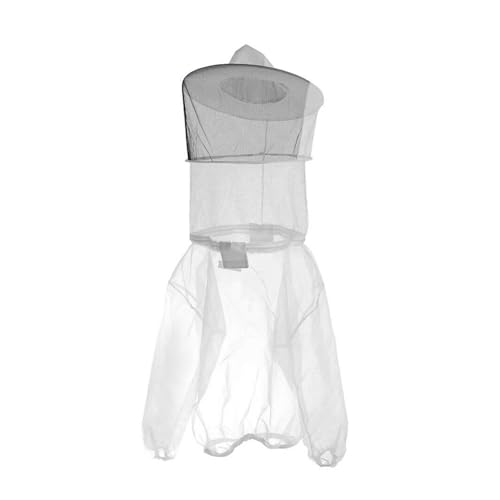 Imkeranzug Hut Mesh Schleier Kittel Imker Bienenzucht Anti-Biene Halbkörper Schutz Kleidung Transparent Atmungsaktive Imkerei Ausrüstung von QZCX