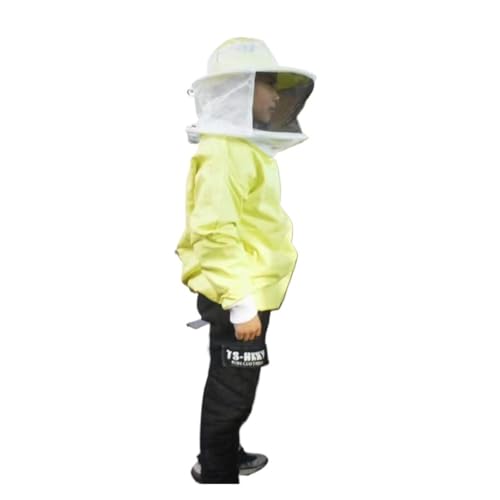 Imkeranzug Kinder Anti-Biene Anzug Bienenzucht Werkzeu Kind Bienenzucht Kleidung Atmungsaktive Anzug for Kinder Bienenzucht Praxis von QZCX