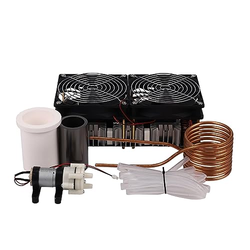 Induktionsheizgerät, 2500 W ZVS Induktionsheizung Hochfrequenz-Induktionsheizung Leiterplatte geschmolzenes Metall + Spule + Tiegel + Pumpe Induktionsheizgerät, 2500 W ZVS Induktionsheizung Hochfrequenz-Induktionsheizung Leiterplatte geschmolzenes Metall + Spule + Tiegel + Pumpe von QZCX