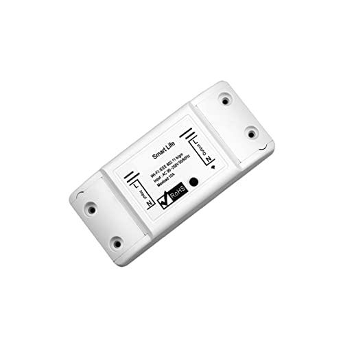 Intelligenter Schalter, DIY Wi-Fi Smart Light Switch Timer APP Drahtlose Fernbedienung Funktioniert mit Alexa Home(WIFI Switch,5Pcs) von QZCX
