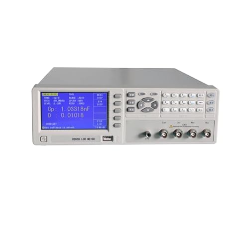 LCR Meter, LCR Digital Bridge 10 kHz Digital Bridge Widerstand Kapazität Induktivität Tester Genauigkeit 0,05% von QZCX