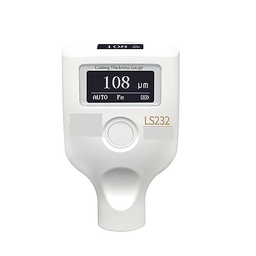 Lackschichtdickenmessgerät, Autolackmessgerät LS230 LS232 Schichtdickenmessgerät Messen Sie die niedrige Temperaturbeständigkeit im Automobilbereich(LS232 Dual OLED) von QZCX