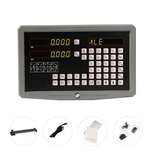 Linear-Encoder-Kit, SDS6-2V 2. Axis Digitalablesung mit Metallgehäuse Drehen Drehen Drehen Drehen von Bohrmaschine for lineare Skala Linear-Encoder-Kit, SDS6-2V 2. Axis Digitalablesung mit Metallgehäuse Drehen Drehen Drehen Drehen von Bohrmaschine for lineare Skala von QZCX