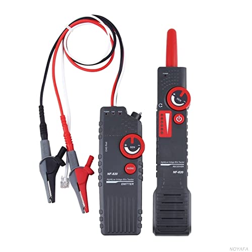 Netzwerktester, NF-820 RJ45 RJ11 BNC Tester High & Low Voltage Kabeltester Erdkabel Finder AntiInterference-Draht-Verfolger Netzwerktester, NF-820 RJ45 RJ11 BNC Tester High & Low Voltage Kabeltester Erdkabel Finder AntiInterference-Draht-Verfolger von QZCX