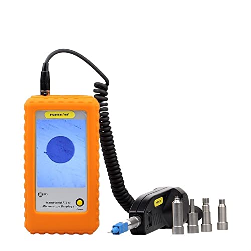 Netzwerktester, Optisches Faser-Patch-Kabel-End-Gesichtsschnittstellen-Tester-Adapter-Handheld-Lupe-Mikroskop von QZCX