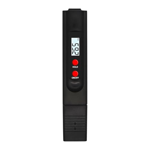 QZCX Wasserqualität Tester, Hochpräzises Wasserhärtemessgerät EC TDS Tester PH Meter Aquarium Pool Wasserqualität Reinheit von QZCX