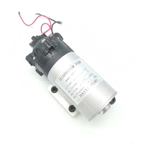 Selbstansaunde Membranpumpe DP60 AC220 DC 24 V 12 V for Wohnwan, Boot, Wohnmobil, Wohnmobil(DC 12 V,With pressure switch) von QZCX