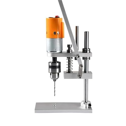 Tischbohrmaschine, Tischbohrmaschine, hochpräzise PCB-Bohrmaschine, Holzbearbeitungsbohrmaschine, Heim-DIY-Desktop-Mini-Bohrmaschine for Holzjade(Group 1) von QZCX