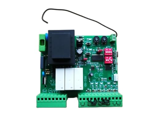 Tormotor-Controller-Platine, elektronische Karte for Schiebetoröffner, 220 V AC, Modell 433,92 MHz(8 remote) von QZCX