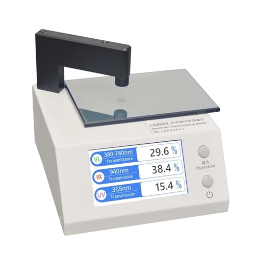 Transmissionsmessrät for töntes Fensterfolien mit UV-IR VL 108H von QZCX