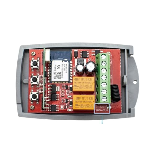 Tuya Auto Tor Steuerung Öffner Öffnung Tür Garage 433 Tor Externe Empfänger 12v 24v 220v Drahtlose portal Control Module(AC DC 7-32V WIFI) von QZCX