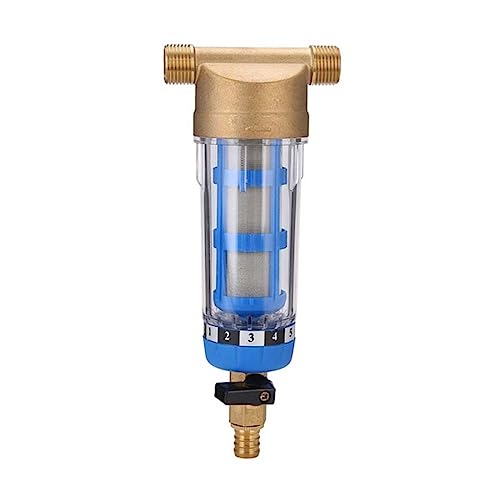 Wasser Filtersystem Trinkwasser, NEUER Edelstahl-Kupfer-Leitungswasserreiniger, Vorfilter-Filternetz, Rückspül-Haushalts-Leitungswasserfilter for das ganze Haus Wasser Filtersystem Trinkwasser, NEUER Edelstahl-Kupfer-Leitungswasserreiniger, Vorfilter-Filternetz, Rückspül-Haushalts-Leitungswasserfilter for das ganze Haus von QZCX
