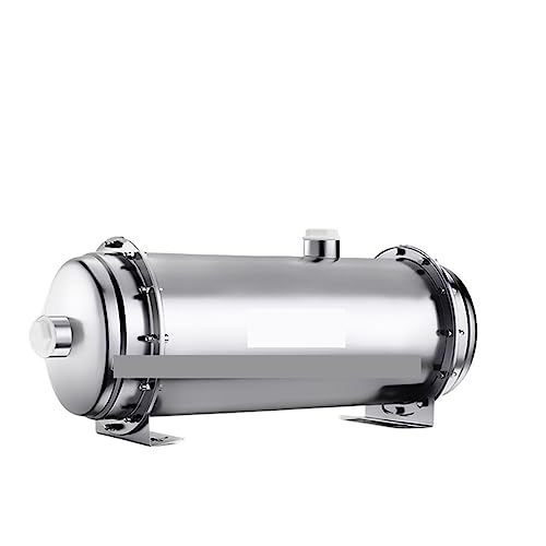 Wasser Filtersystem Trinkwasser, Wasserfiltersystem aus Edelstahl 304, PVDF-Ultrafiltrationsreiniger, 3000 l, gerade UF-Filter for gewerbliche Getränke in der Privatküche(3000L) von QZCX